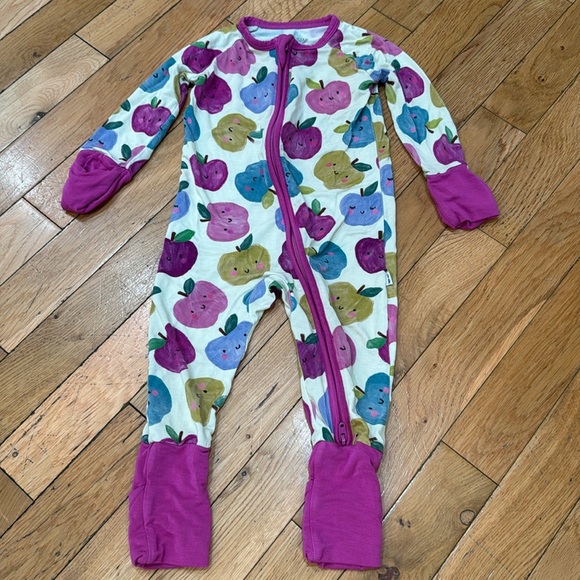 Little sleepies 3-6 months apple of my eye pink - Picture 3 of 6